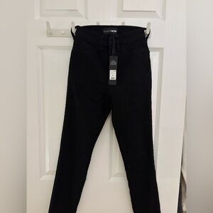 Fashion Nova Petite Classic High Waist Skinny Jeans - Black